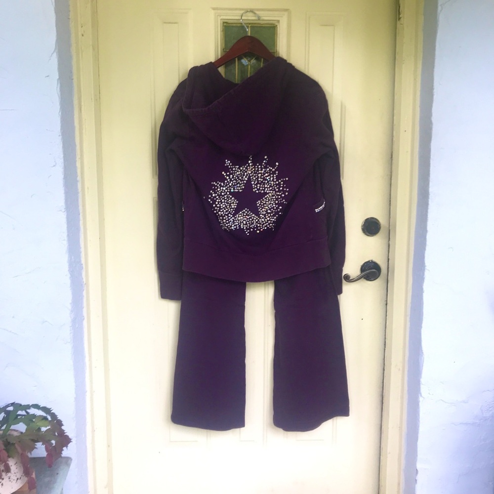 Y2k Twisted Heart Tracksuit Medium